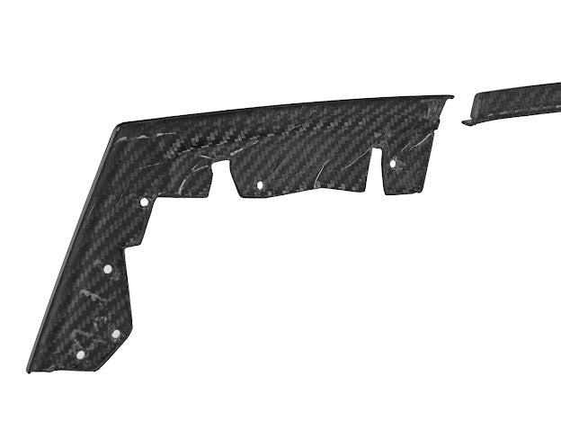 2024-UP FORD MUSTANG S650 | GT350R PERFORMANCE STYLE CARBON FIBER FENDER FLARES MUD FLAPS